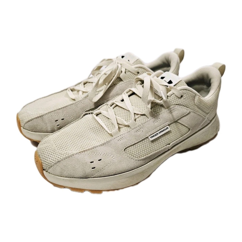 Under‎ Armour Street Mirage Women's Size 13 Tan /White Running Sporty Shoes